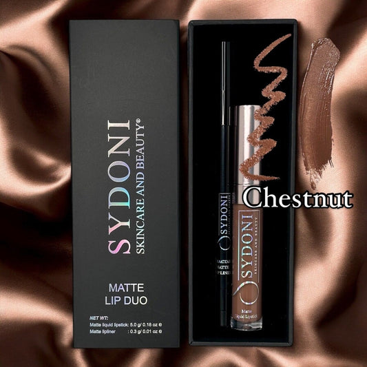 CHESTNUT MATTE LIP DUO