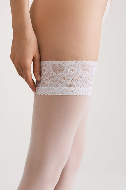Stockings Conte Class 40 Den - Silicone Lace Top