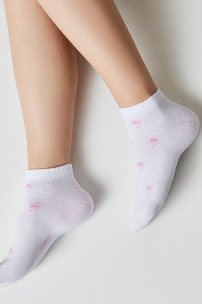 Cotton Ankle Socks Conte Active - 589 Palm Trees