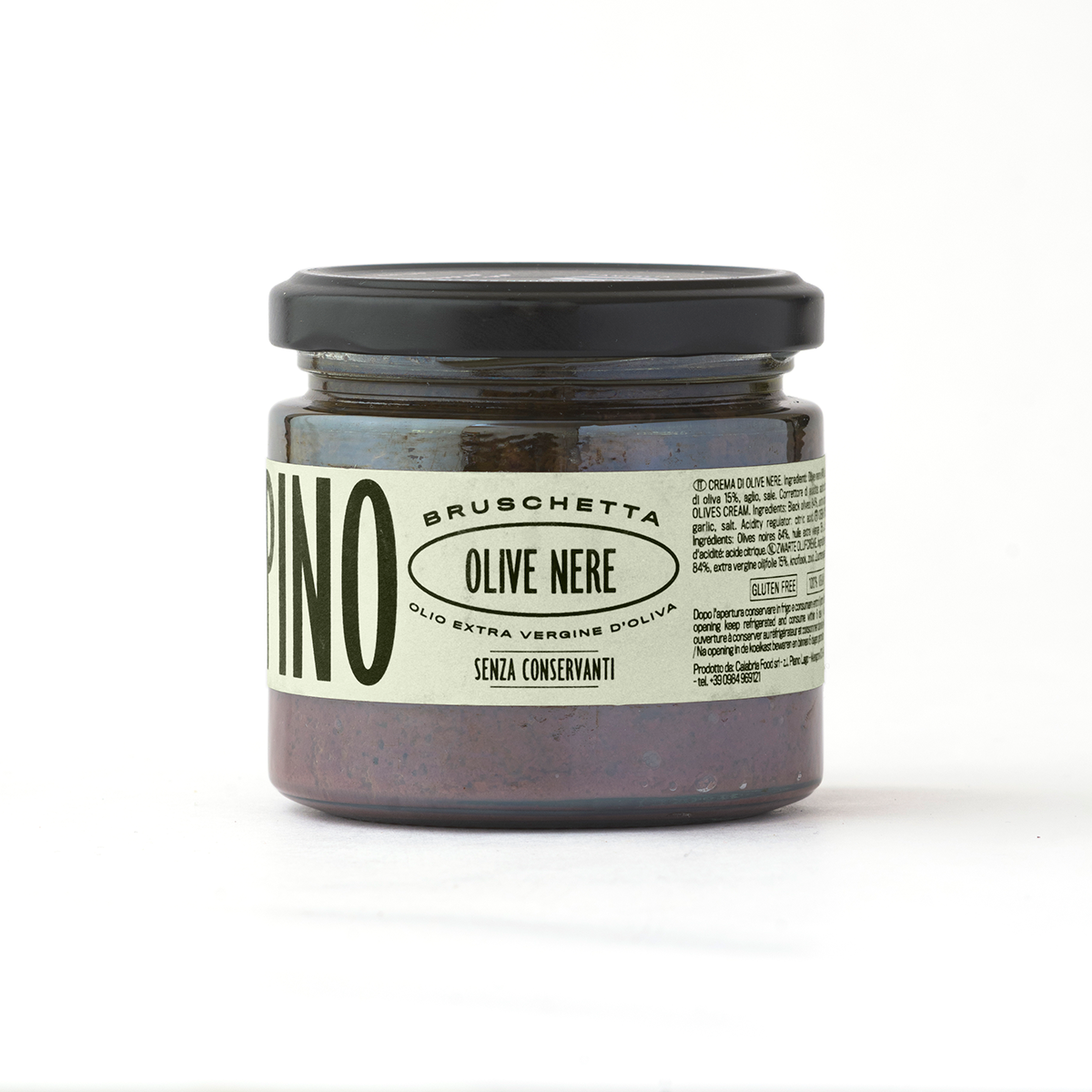 Famiglia Crispino Black Olive Bruschetta Spread — Italian Olive Tapenade