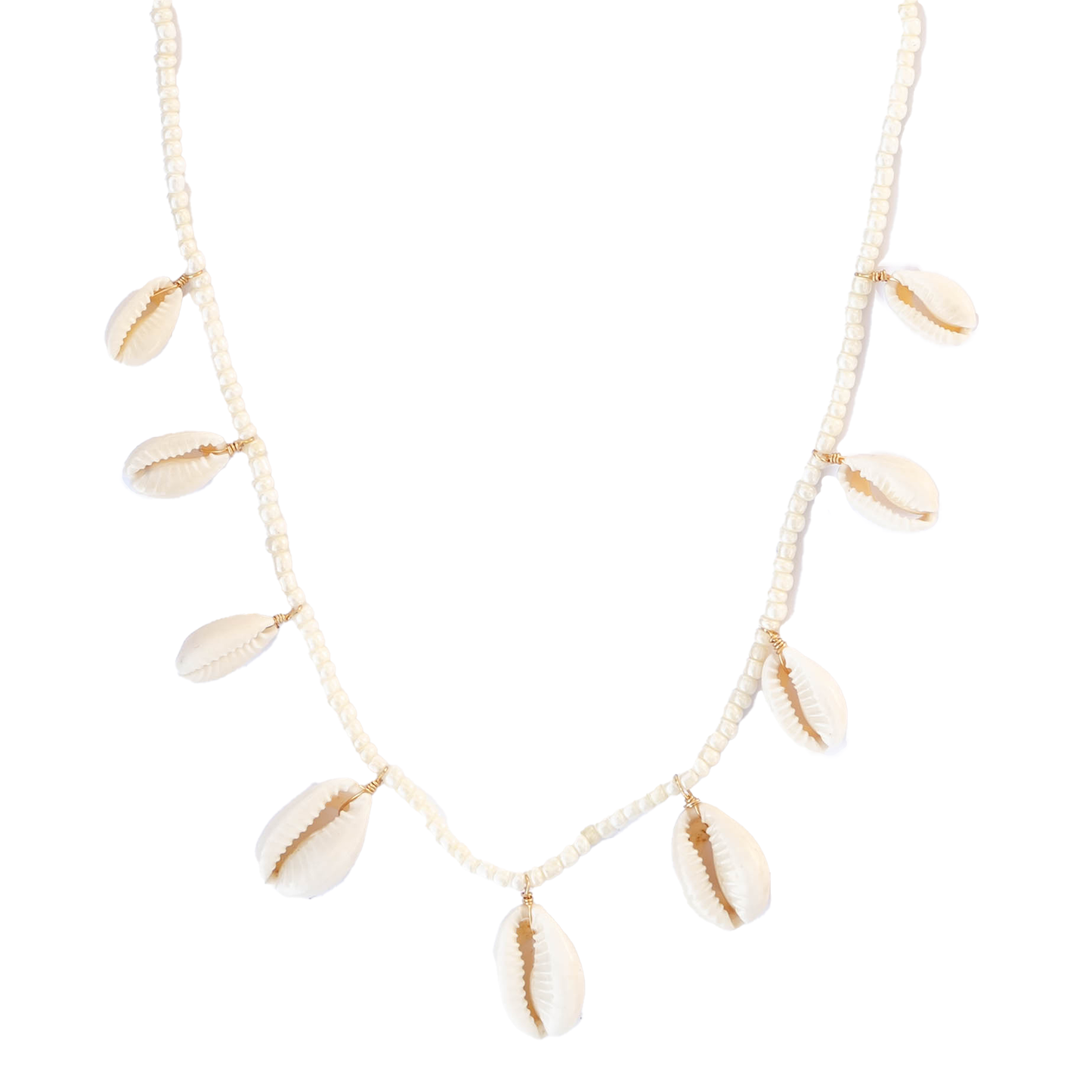 Ocean's Treasure Island Girl Necklace