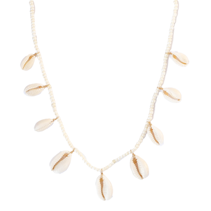 Ocean's Treasure Island Girl Necklace