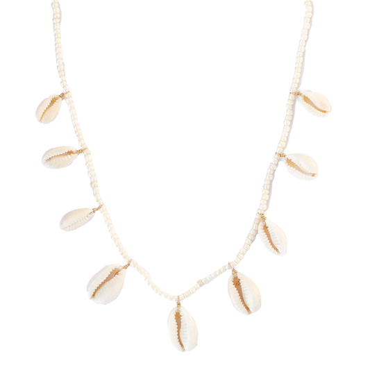 Ocean's Treasure Island Girl Necklace