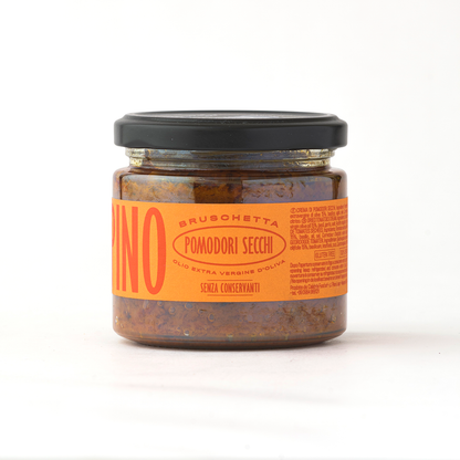 Crispino Bruschetta Pomodori Secchi — Calabrian Sun-Dried Tomato Spread
