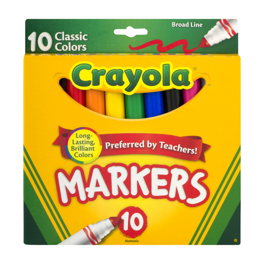 Crayola Broad Tip Markers (10 pack)