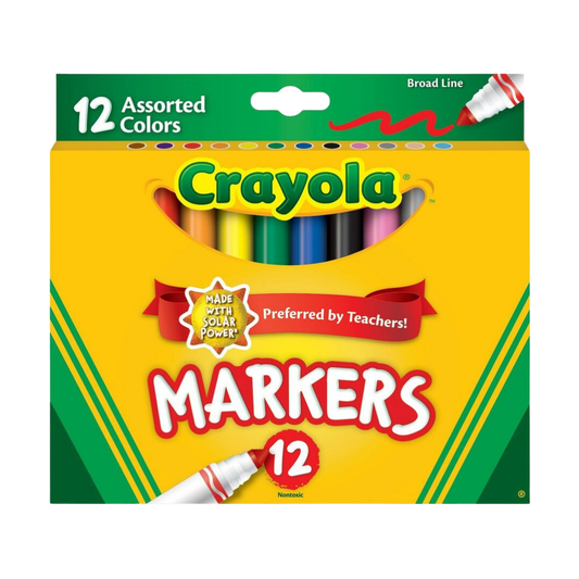 Crayola Broad Tip Markers (12 pack)