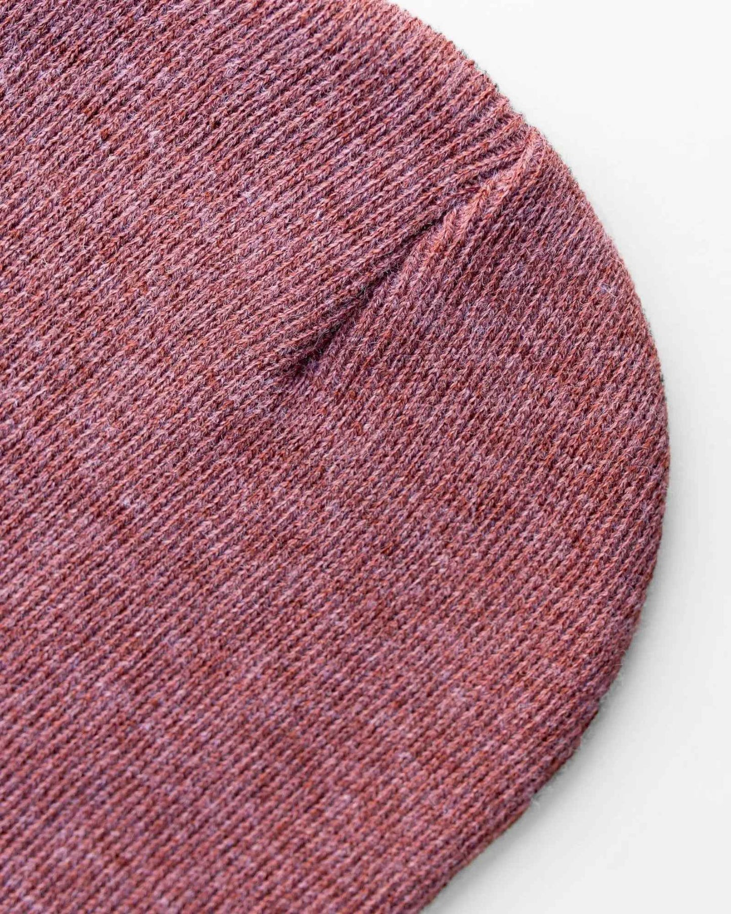 Classic Silent Cuffed Beanie, Rusty Burgundy