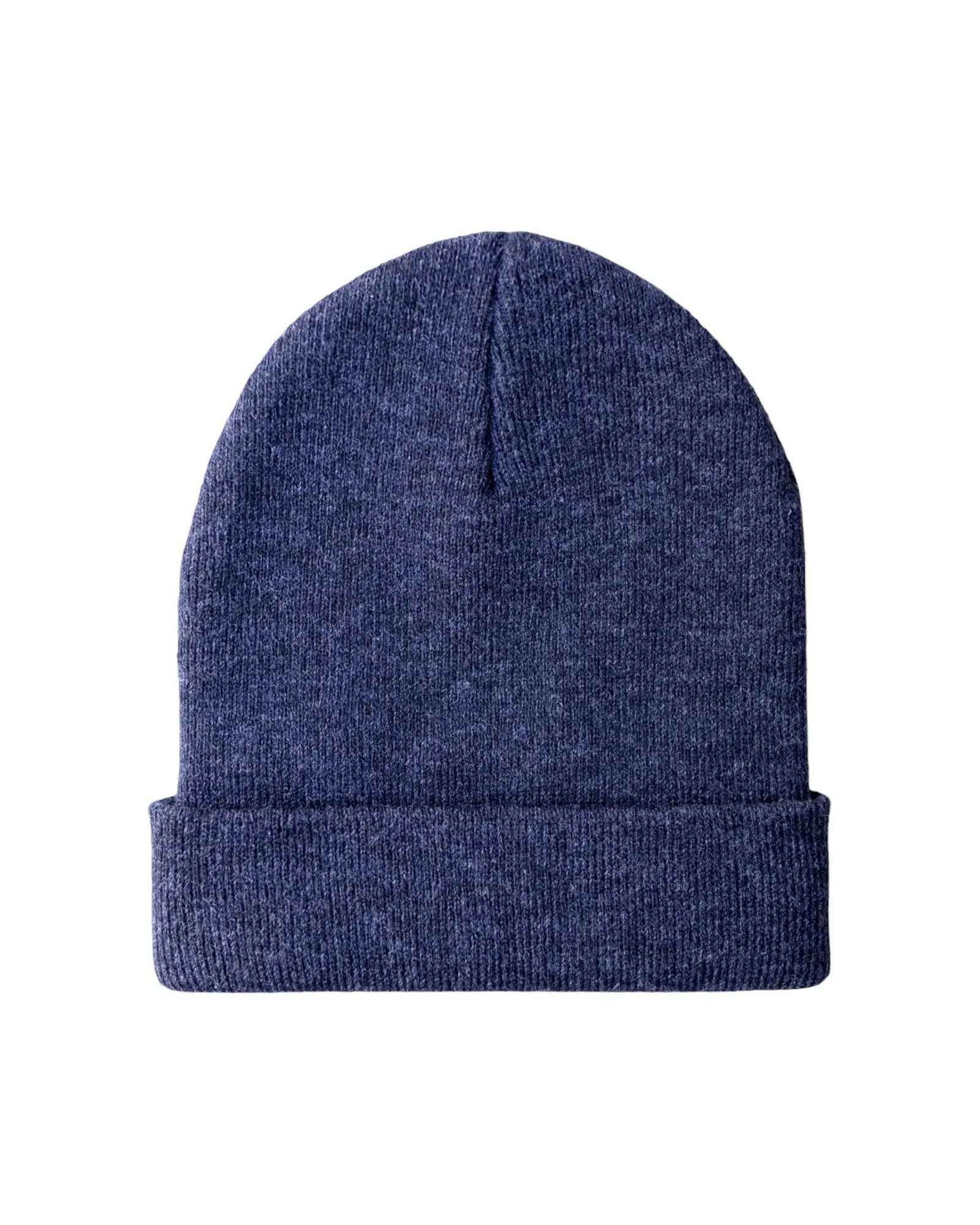 Classic Silent Cuffed Beanie, Denim Blue