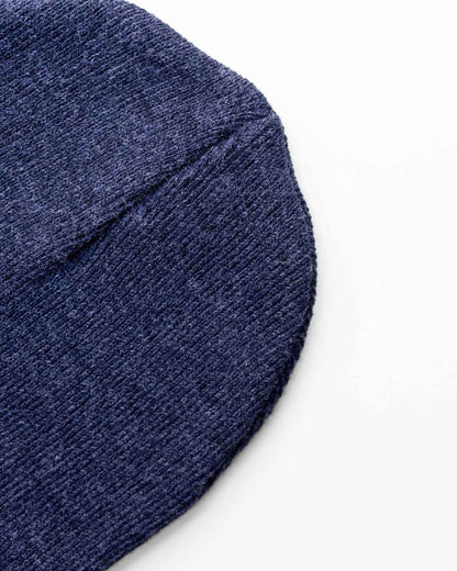 Classic Silent Cuffed Beanie, Denim Blue