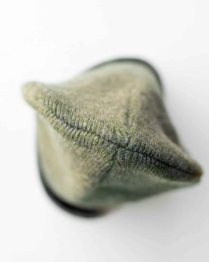 Classic Silent Cuffed Beanie, Forest Green