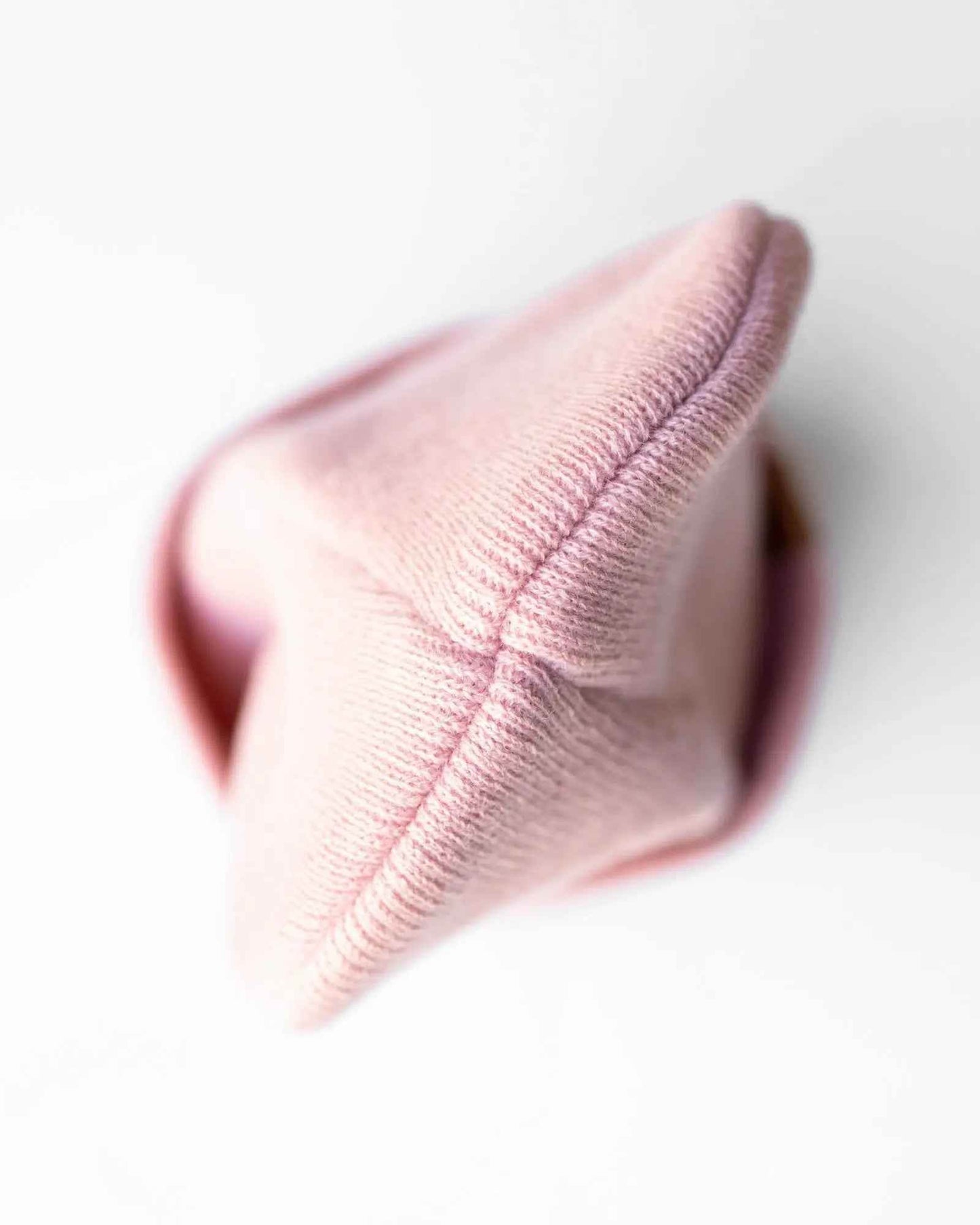 Classic Silent Cuffed Beanie, Pearl Pink
