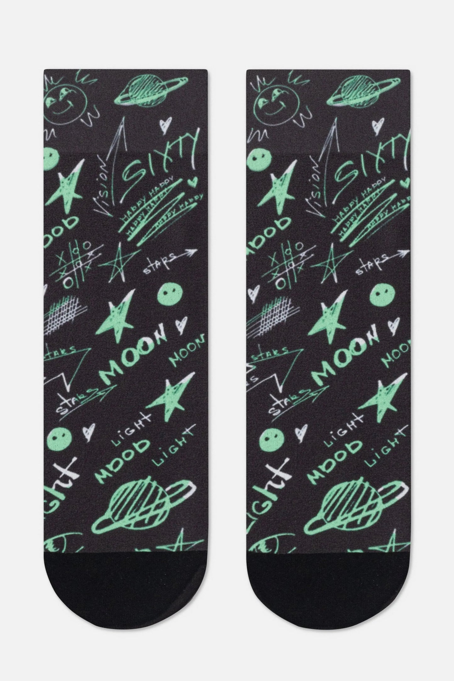 Dense Socks Conte Fantasy 913 - Moon Pattern