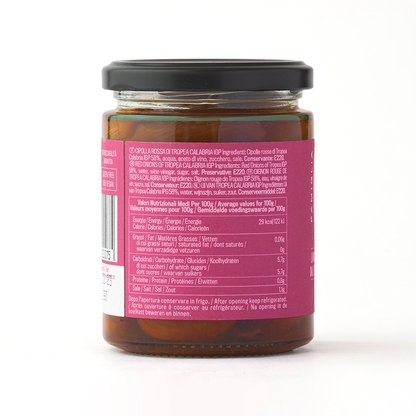 Famiglia Crispino Sweet Tropea Onion Antipasto — IGP Certified Italian Red Onions