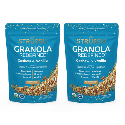Struesli Organic Granola | Cashew & Vanilla