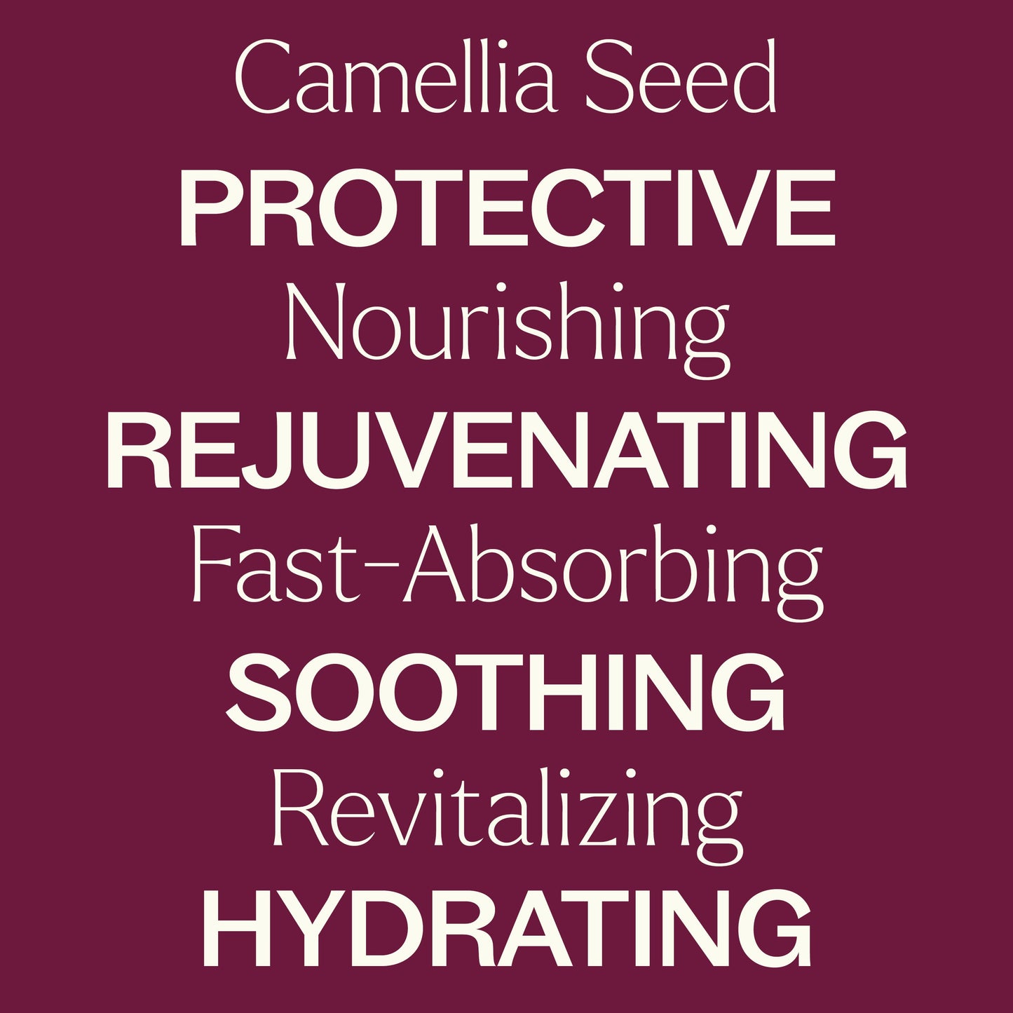 Camellia Seed Carrier Oil
