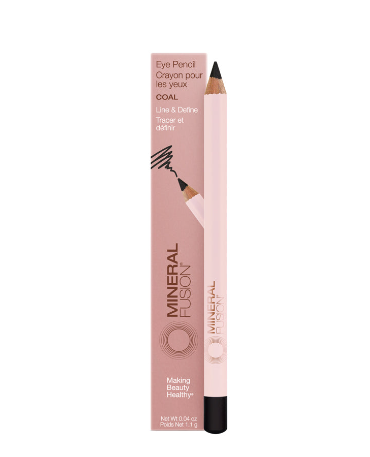 Mineral Fusion Eye Pencil in Coal, 0.4 Oz
