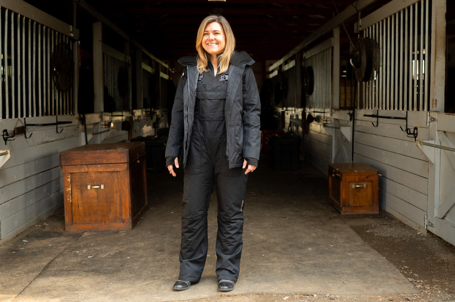 Winter Insulated Riding Jacket 2.0 - Caviar