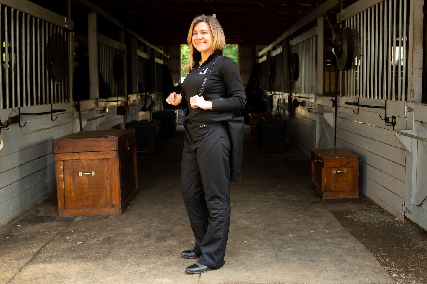 Winter Insulated Jumpsuit PRO - Caviar