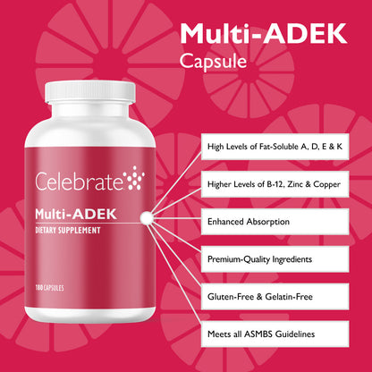 Multi-ADEK Vitamin Capsules, Iron-Free