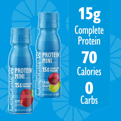 Protein Mini 15G Protein Shots, 3oz