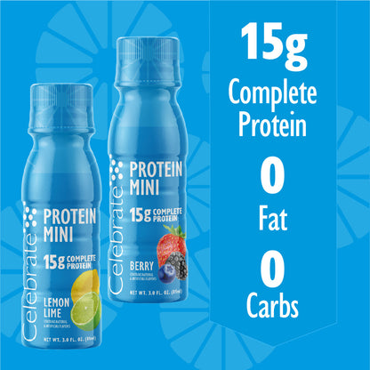 Protein Mini 15G Protein Shots, 3oz