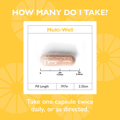 Multi-Well Weight Loss Multivitamin Capsules