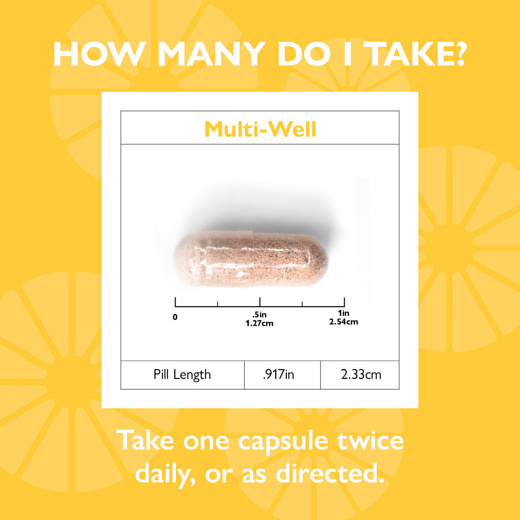 Multi-Well Weight Loss Multivitamin Capsules