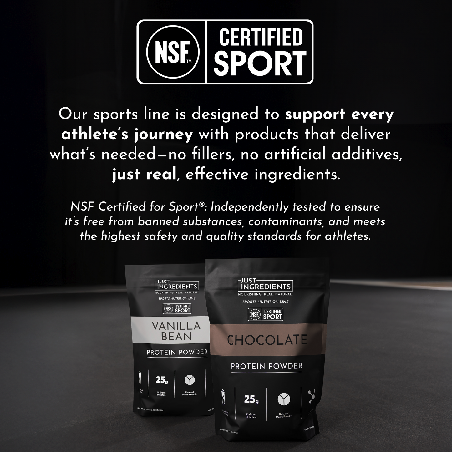 Vanilla Bean Protein Powder - NSF