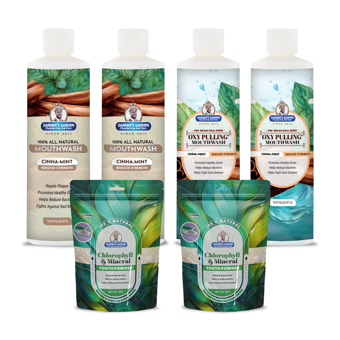 2 Pack Oral Care Package | Trio | H2O2 | Fluoride Free