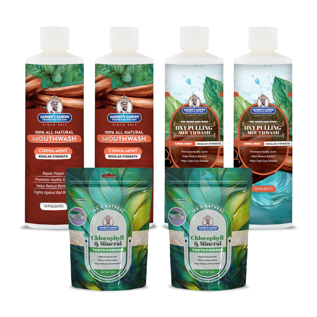 2 Pack Oral Care Package | Trio | H2O2 | Fluoride Free