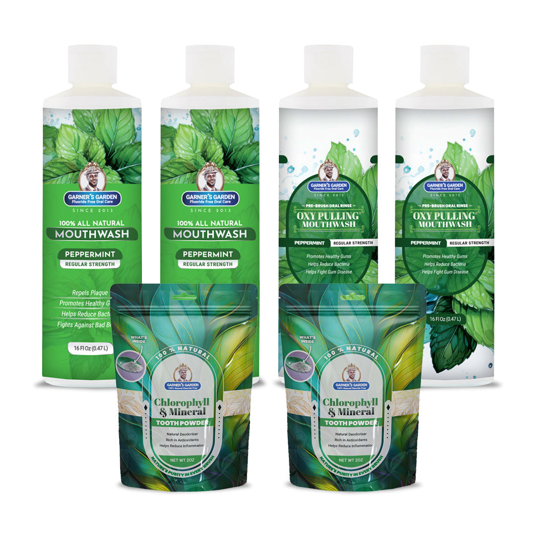 2 Pack Oral Care Package | Trio | H2O2 | Fluoride Free