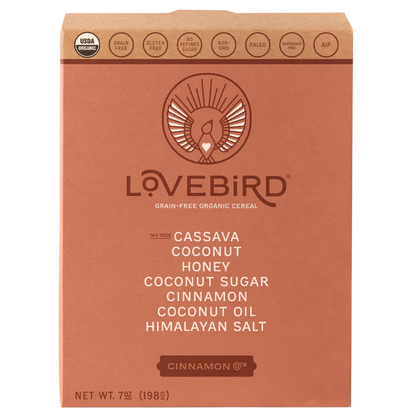 Lovebird Cinnamon Greenfinch Cereal (6 x 7 oz)