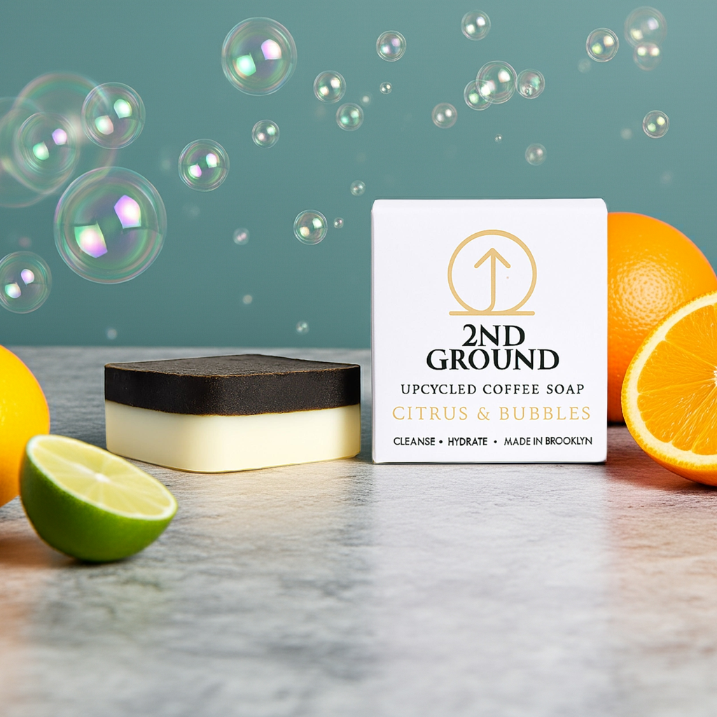 Citrus Coffee Soap – Exfoliating & Energizing Bar