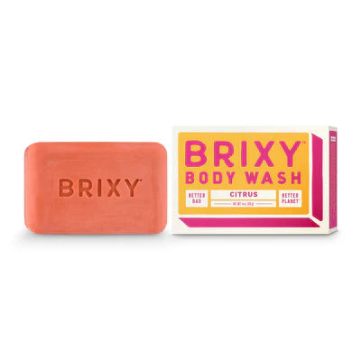 Brixy Exfoliating Citrus Body Wash Bar - 4 Oz