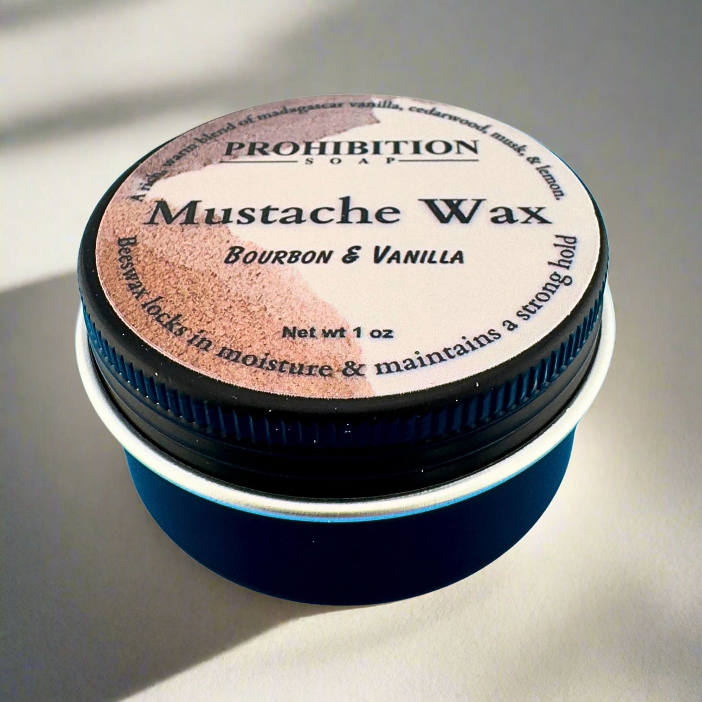 Bourbon & Vanilla Mustache Wax