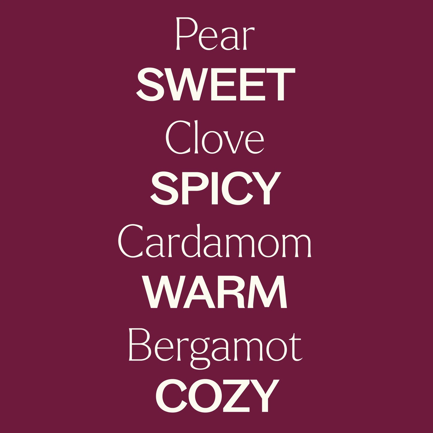 Clove & Pear Linen Spray