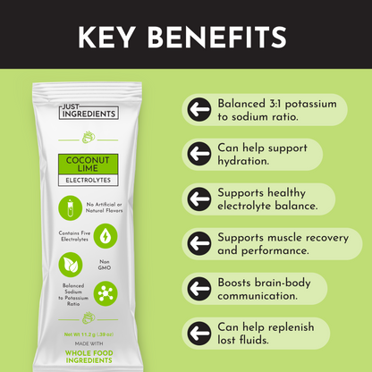 Coconut Lime Electrolytes Stick