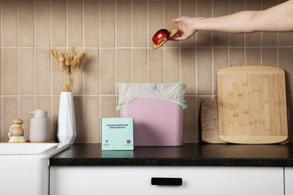 Compostable Kitchen Garbage Bags – 13 Gallon & 3 Gallon Sizes. Durable & Leak Proof