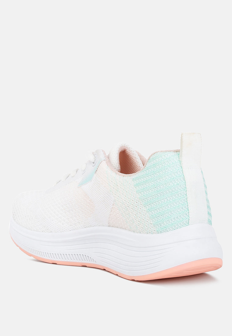 Synthia Contrasting Chunky Sneakers