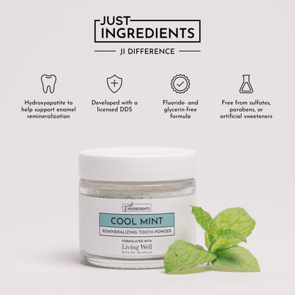 Remineralizing Tooth Powder (Mint)