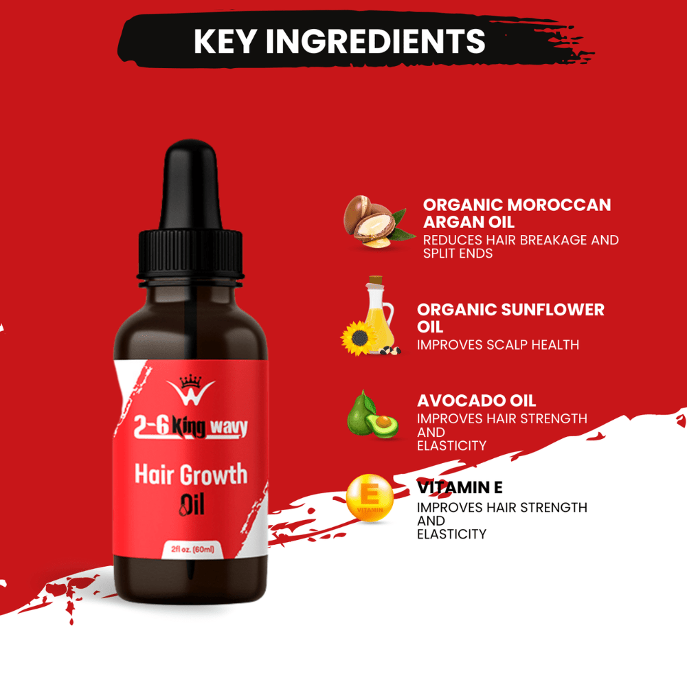 Hair Growth Oil for Scalp, Waves & Coarse Hair