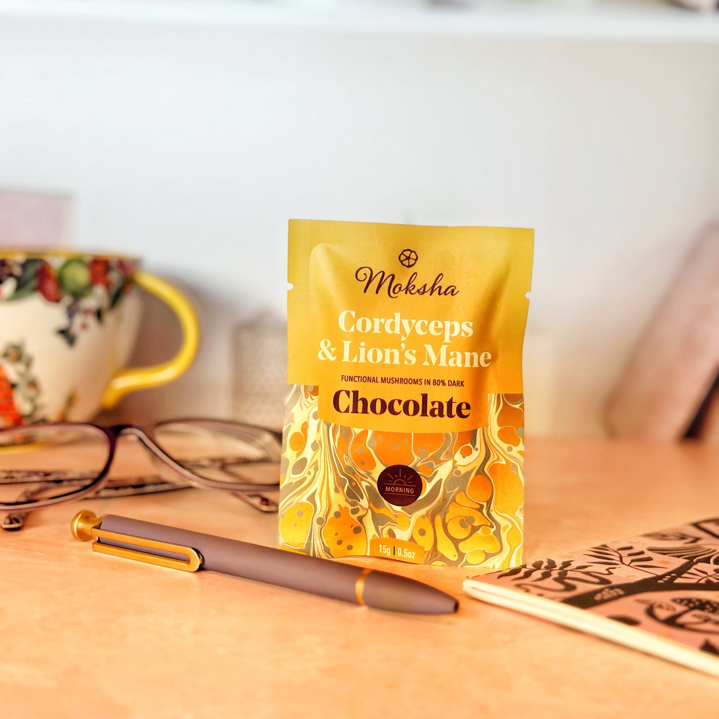 Morning Energy & Focus Mushroom Chocolates with Lion's Mane & Cordyceps