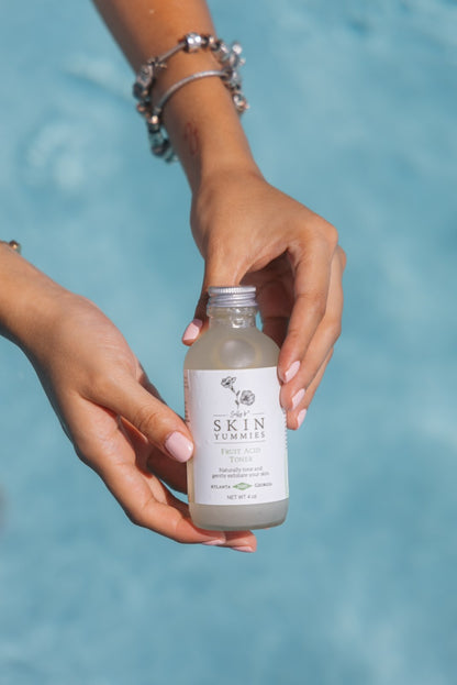 Fruit Acid Toner Plant Based for Smooth Radiant Skin