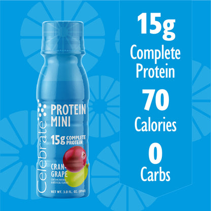 Protein Mini 15G Protein Shots, 3oz