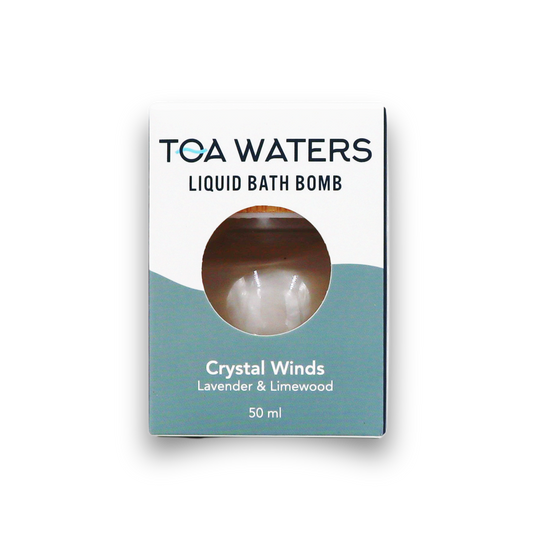Crystal Winds Liquid Bath Bomb - Lavender and Limewood