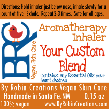Zero Waste Refillable Bamboo Aromatherapy Inhaler