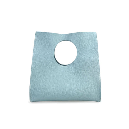 The Madison Clutch in Light Blue