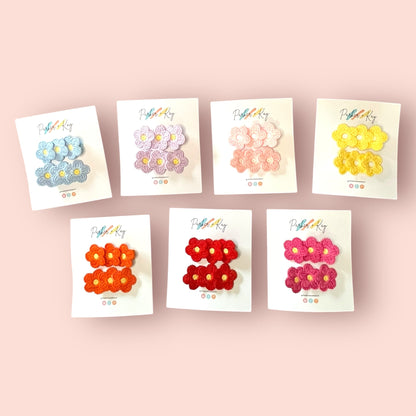 Sunny Blooms Hair Clips