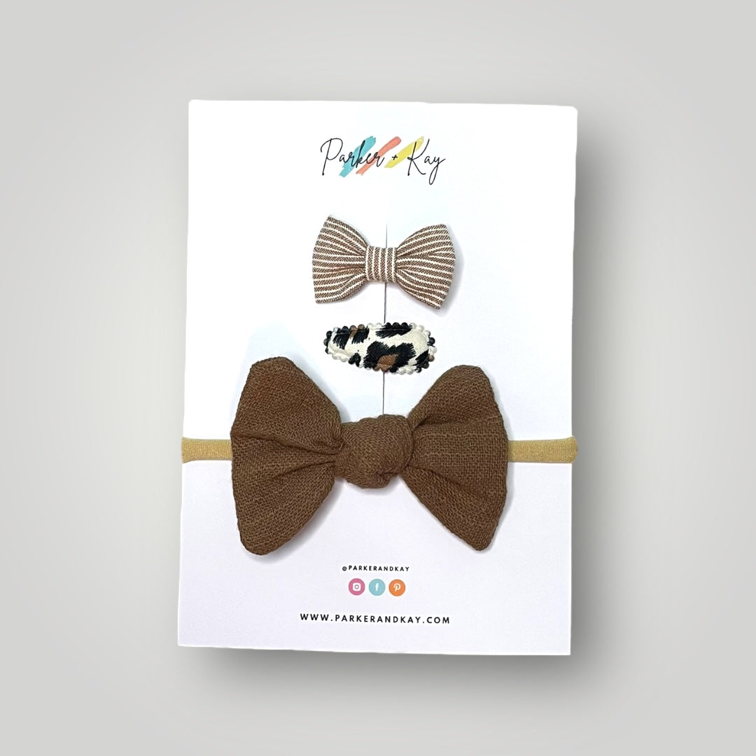 Ruffled Gingham Variety Set
