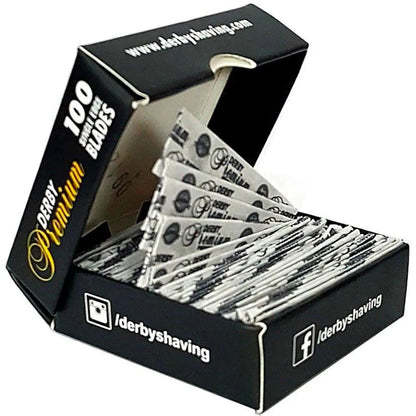 Derby Premium Single Edge Blades 100 pack